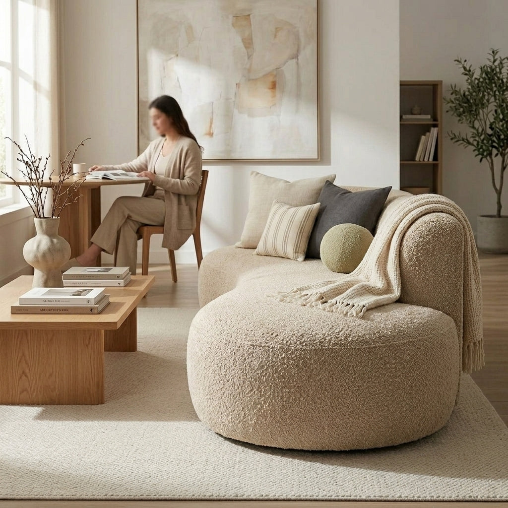 Ember Curve Sofa