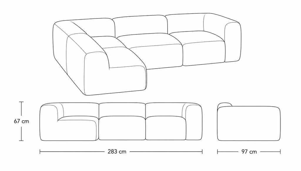Quay L Shape Sofa