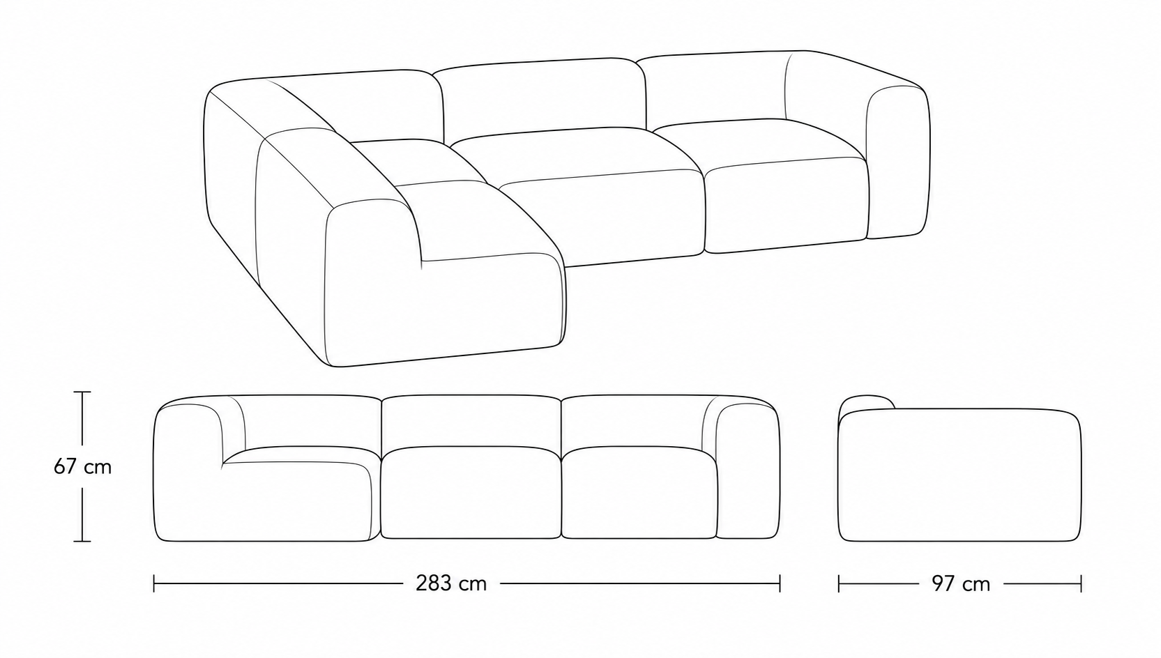 Quay L Shape Sofa