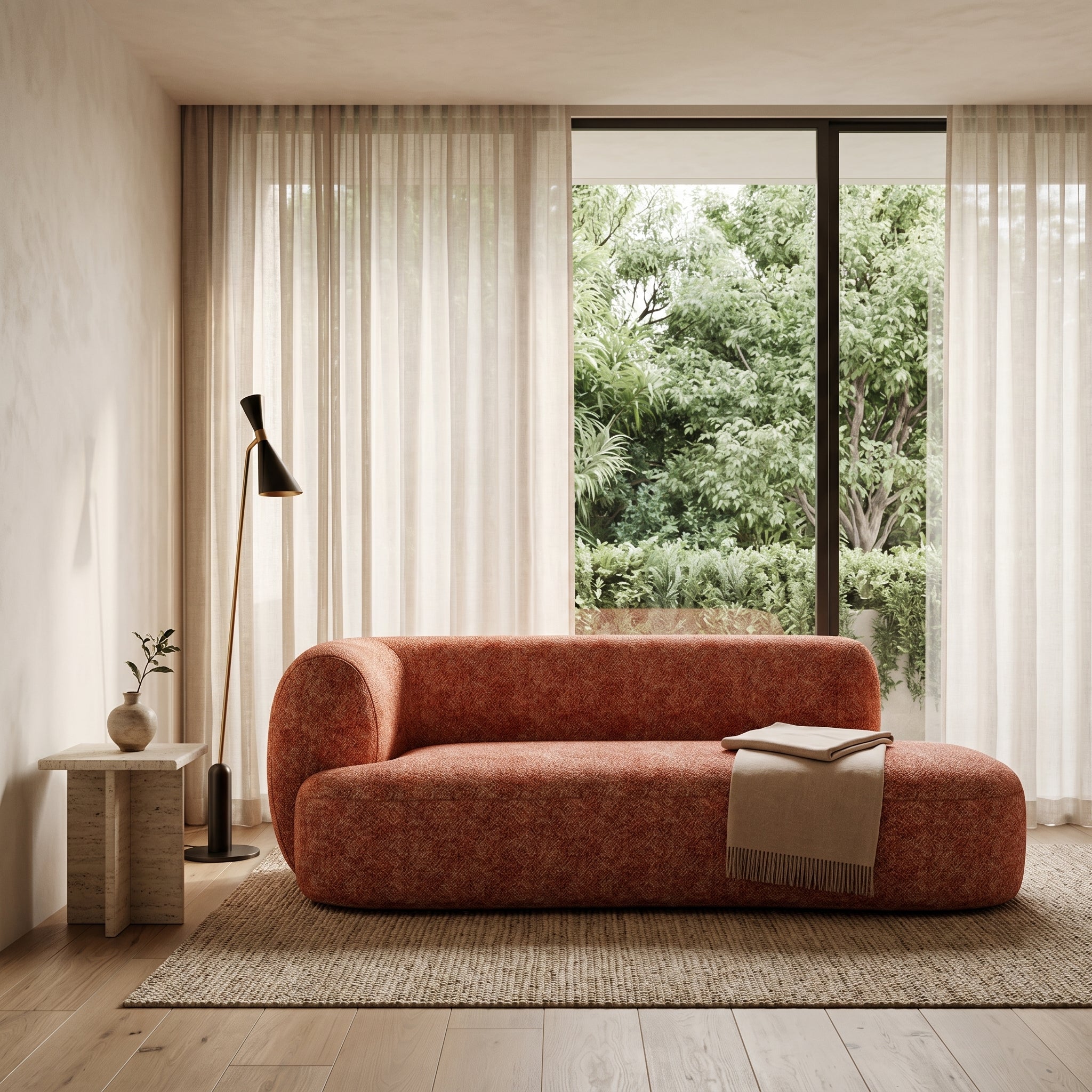 Ember Curve Sofa