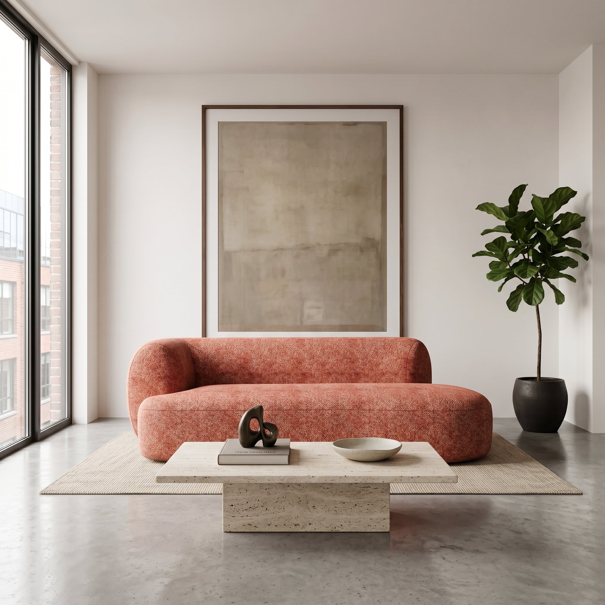 Ember Curve Sofa