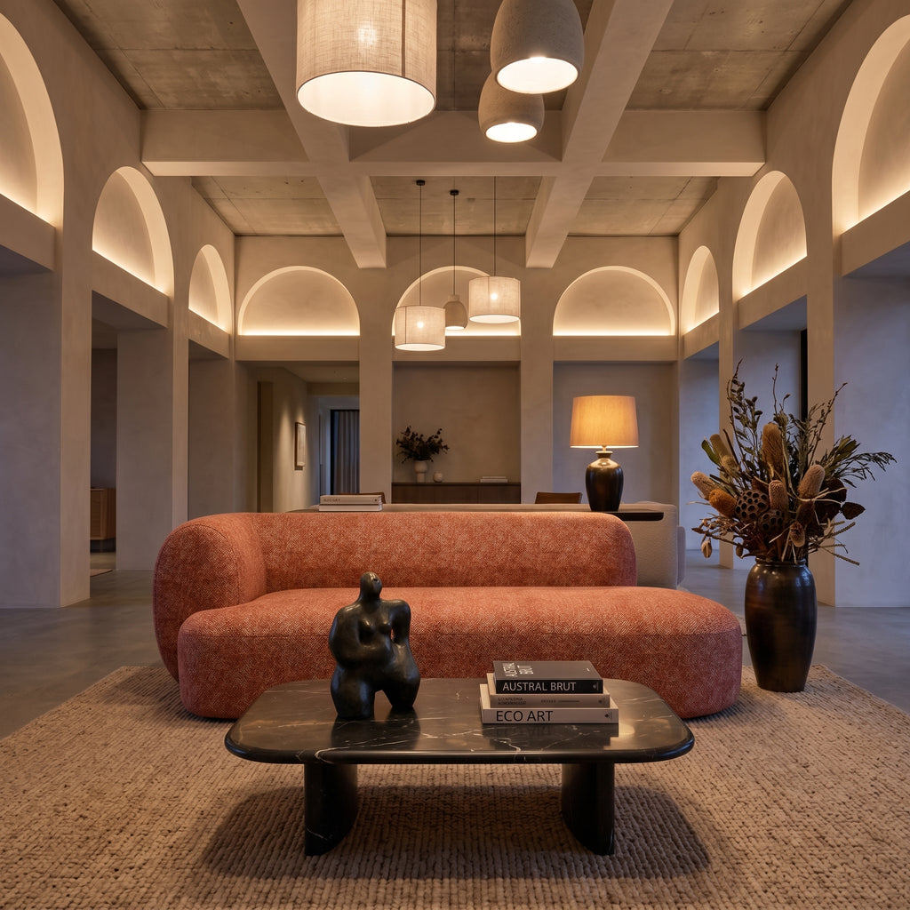 Ember Curve Sofa