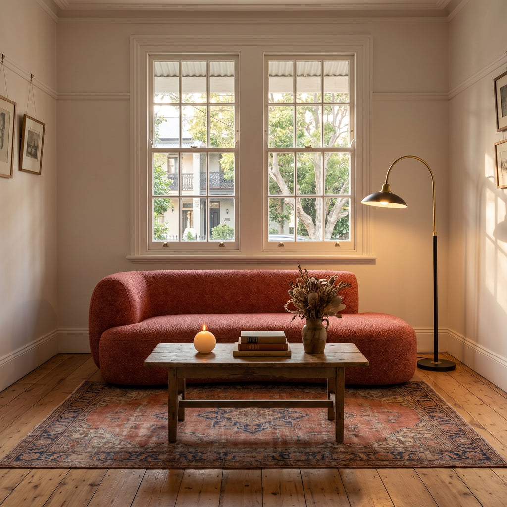 Ember Curve Sofa