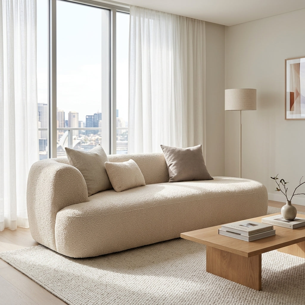 Ember Curve Sofa